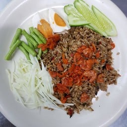 ข้าวผัดน้ำพริกปลาทู