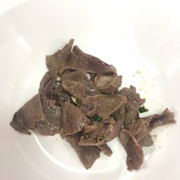 หัวใจเนื้อลวกจิ้ม