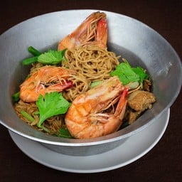 บะหมี่อบกุ้ง