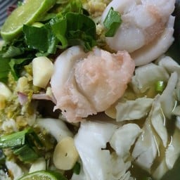 หมึกไข่นึ่งมะนาว