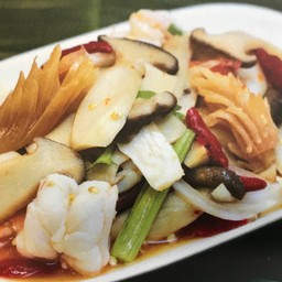 ยำเห็ดออรินจิ 凉拌蘑菇