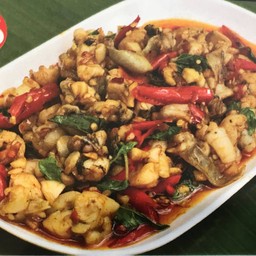 กบผัดกระเพรา