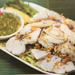 เนื้อปลาลวกจิ้ม 涮鱼 (海鲜蘸料）