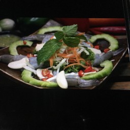 กุ้งแช่น้ำปลา