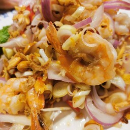 ยำกุ้งตะไคร้หอม