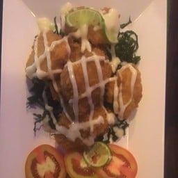 ปลาทอดซอสมะนาว