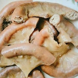 ไส้หมูลวกจิ้ม