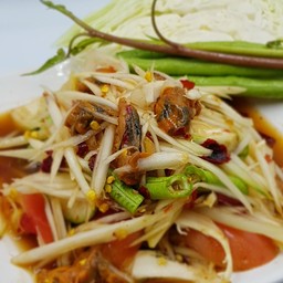 ส้มตำหอยดอง