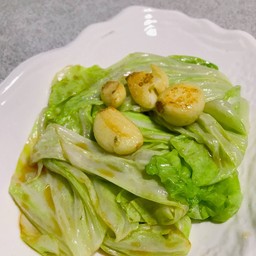 กะหล่ำปลีผัดน้ำปลา