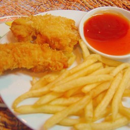 ไก่ทอด+เฟรนซ์ฟราย