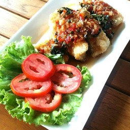 ปลาเก๋าทอดสามรส