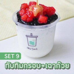 Set 9 ทับทิมกรอบ+เฉาก๊วย