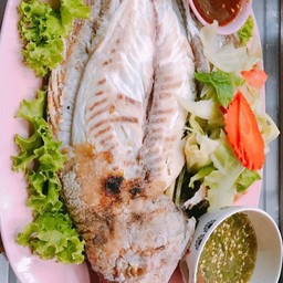 ปลาทับทิมเผาเกลือ