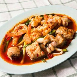 ทะเลผัดพริกเผา