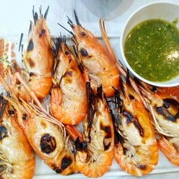 กุ้งเผาเด็ดๆ