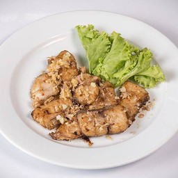 ปลากะพงคั่วน้ำปลา