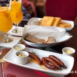 Hungarian Sausages with Mustard and Horseradish