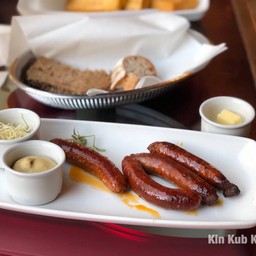 Hungarian Sausages with Mustard and Horseradish