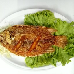 ปลาทับทิมทอดน้ำปลา