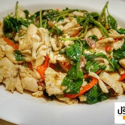 ผัดกะเพราไก่