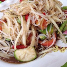 ตำซั่วปู-ปลาร้า