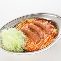 Omelette Sausage Curry Rice