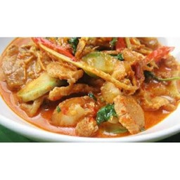 ผัดพริกแกงหมูป่า