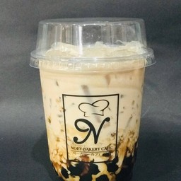 Milk tea with brown sugar bubble