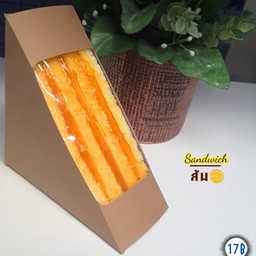 แซนด์วิชไส้ฟิลลิ่งรสส้ม