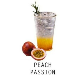 Peach-Passionfruit Soda