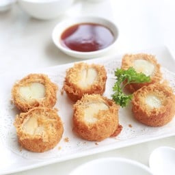 หอยเชลล์พันด้วยเผือก