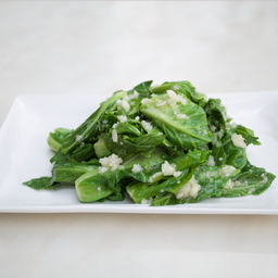 คะน้าผัดกับกระเทียม