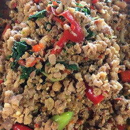 ผัดกะเพราไก่
