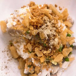 ข้าวต้มแห้งปลาเก๋า