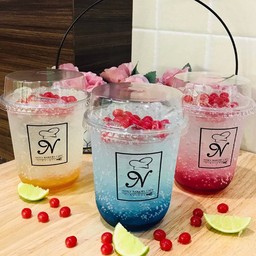 Blue paradise soda