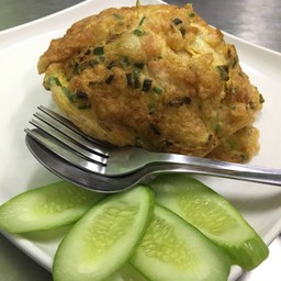 ข้าวไข่เจียวแหนม