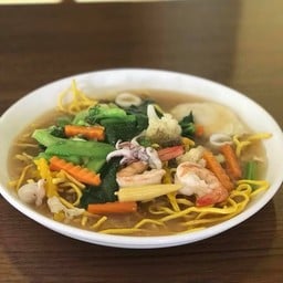 เออว่ะ...ข้าวต้มราดหน้า