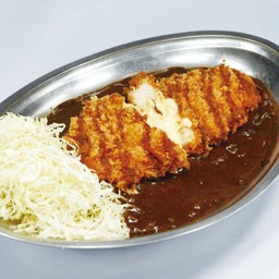 ข้าวแกงกะหรี่ไก่ชีส