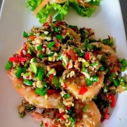 กุ้งผัดพริกเกลือ