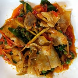 ผัดเผ็ดหมูป่า