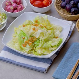 กะหล่ำปลีผัดน้ำปลา