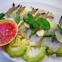 กุ้งเเช่น้ำปลา
