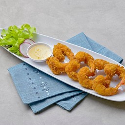 กุ้งชุบแป้งทอด