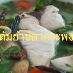 ต้มยำปลากระพง