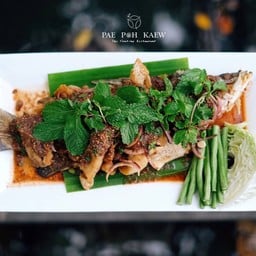 ปลาช่อนทอดลาบ (1kg)