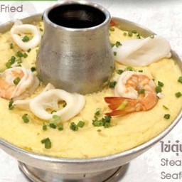 ไข่ตุ๋นหม้อไฟทะเล