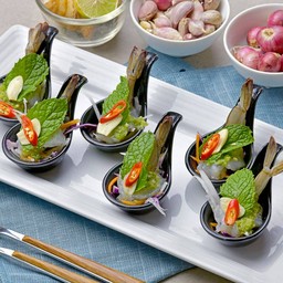 กุ้งเเช่น้ำปลา