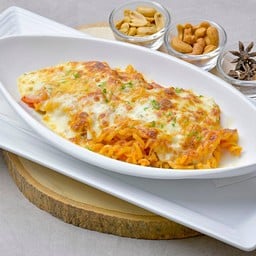 ฟูซิลลี่ ลาซานญ่าหมู อบชีส