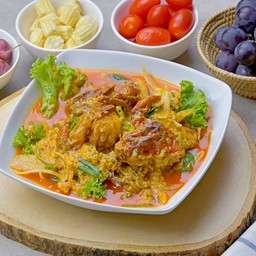 ปูทะเลนิ่มผัดผงกะหรี่