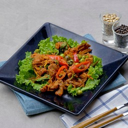 ผัดเผ็ดหมูป่า